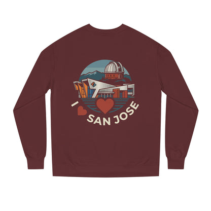 San Jose Heart Crewneck Sweatshirt