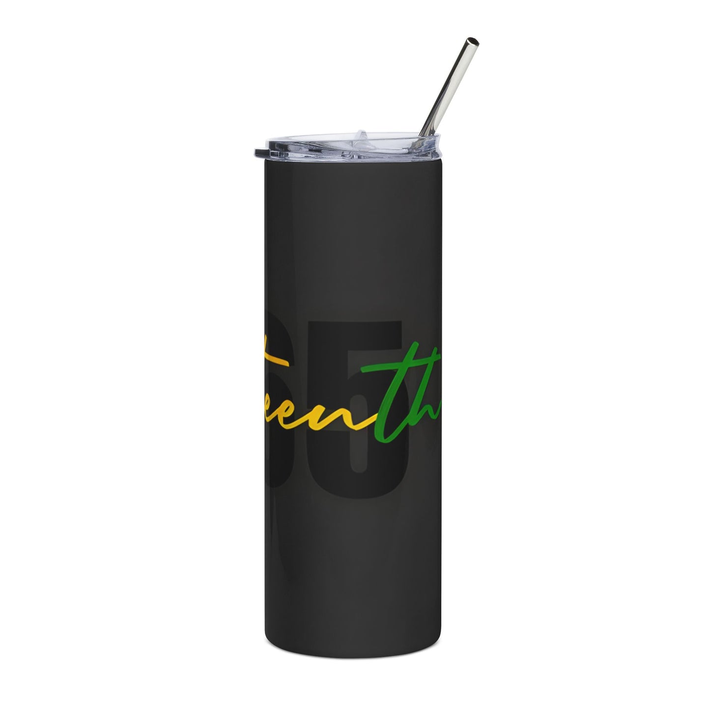 20oz Stainless Steel Tumbler — Custom Graduation Year “Nineteen” Script Design