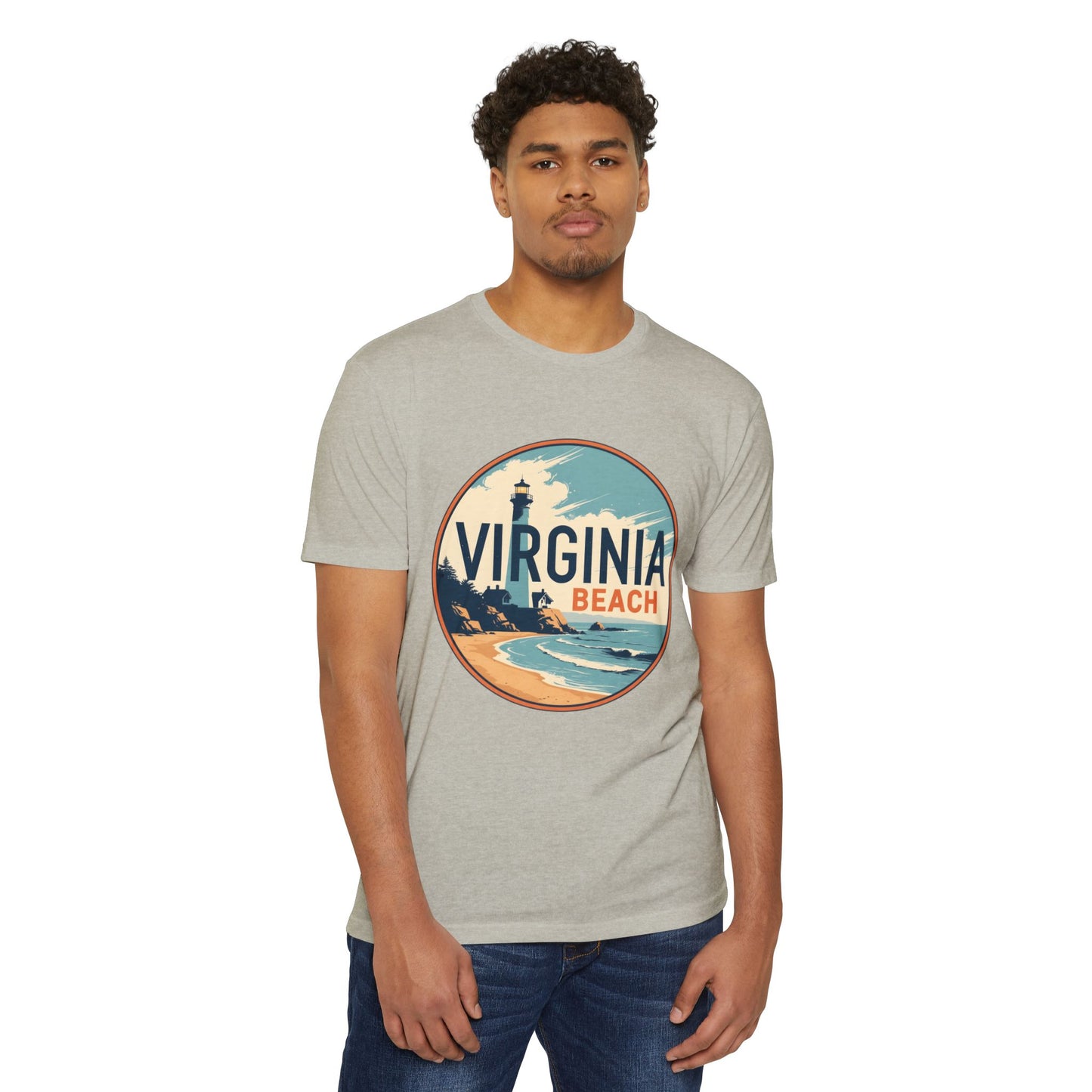 Virginia Beach Vintage Lighthouse T-Shirt