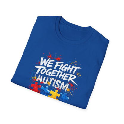 We Fight Together Autism T-Shirt