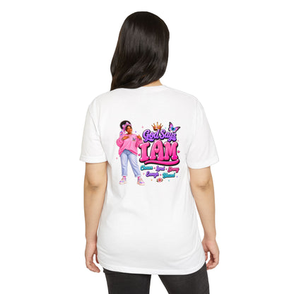 God Says I Am Tee — Inspirational Christian Graphic T-Shirt