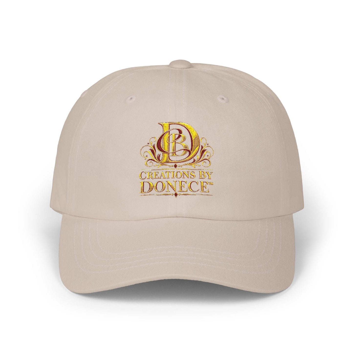 Embroidered 'Creations By Donelle' Classic Dad Cap