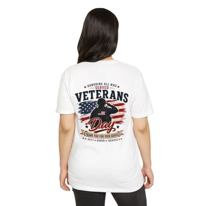 Veterans Day Tribute T-Shirt — Honoring All Who Served