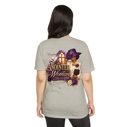 Anointed Woman T-Shirt — "Called to Serve" Christian Faith Tee