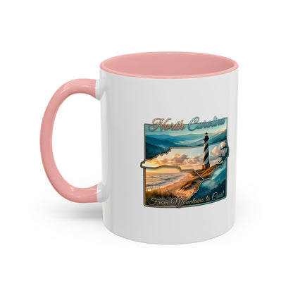 Coastal Lighthouse Coffee Mug – From Mountains to Coast Accent Mug