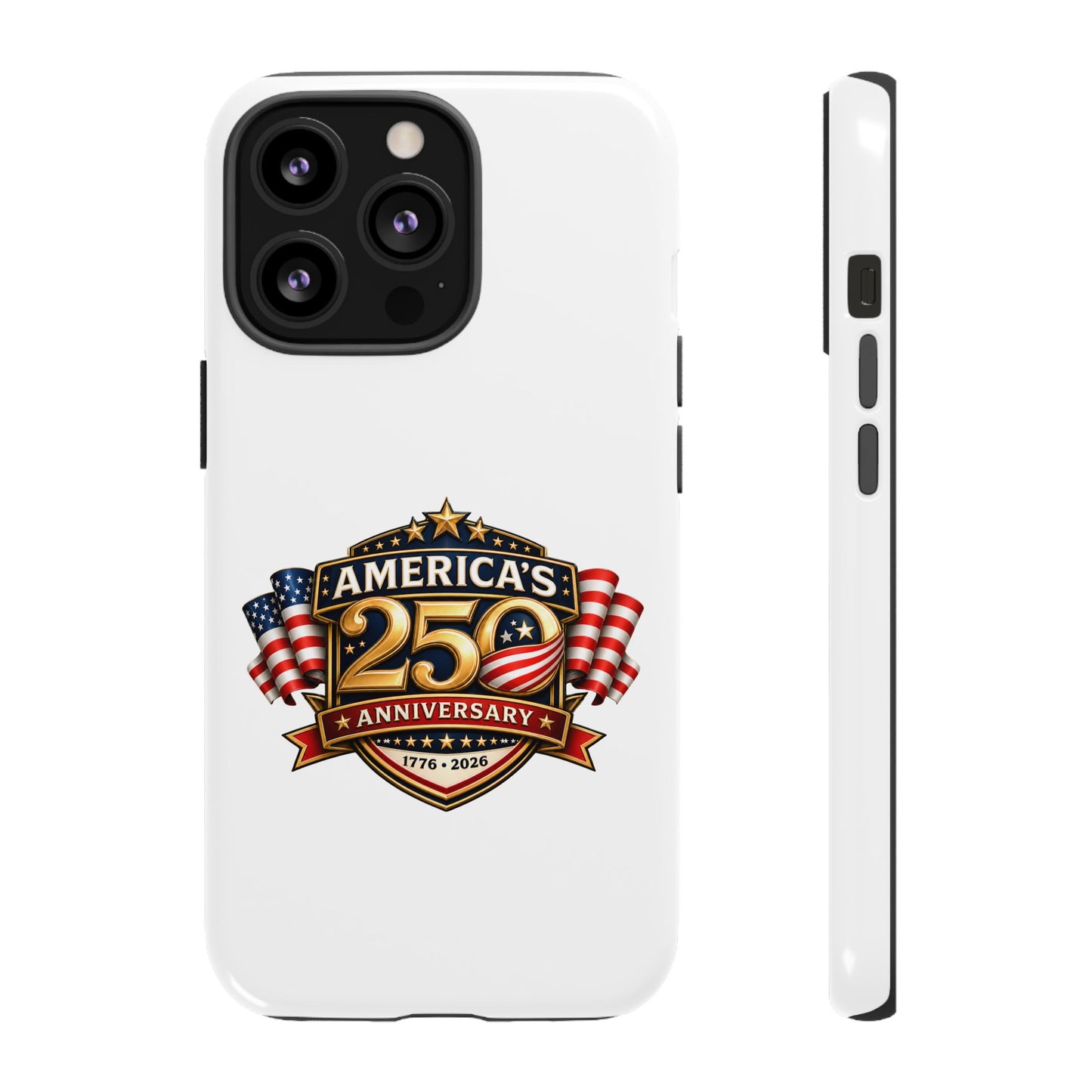 25th Anniversary Patriotic Phone Case — America’s Celebration Design