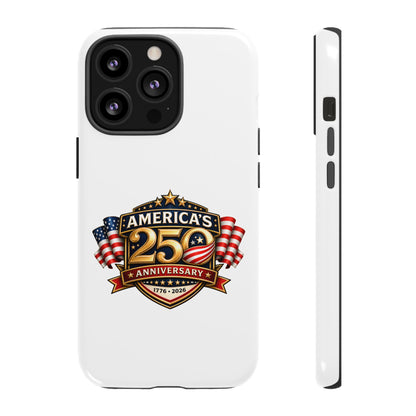 25th Anniversary Patriotic Phone Case — America’s Celebration Design