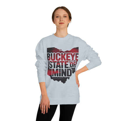 Buckeye State of Mind Sweatshirt — Ohio Vintage Crewneck for Fans