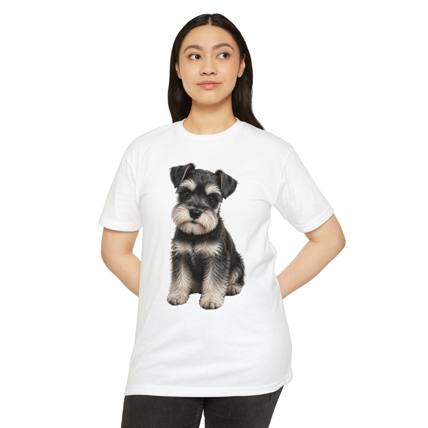 Schnauzer Puppy T-Shirt — Cute Dog Graphic Tee