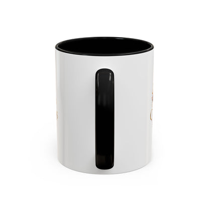 Accent Coffee Mug — Creations By Donece Logo Ceramic Mug (11/15 oz)