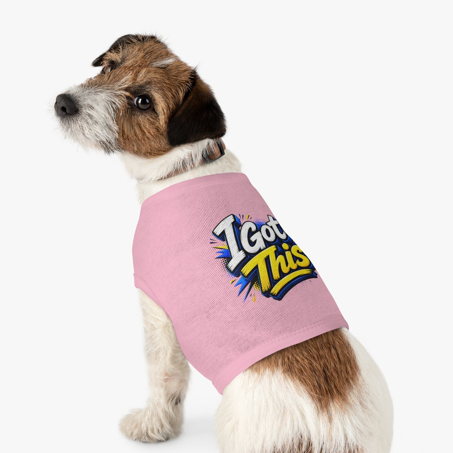 I Got This Pet Tank Top — Motivational Dog/Cat Tee for Confident Pets