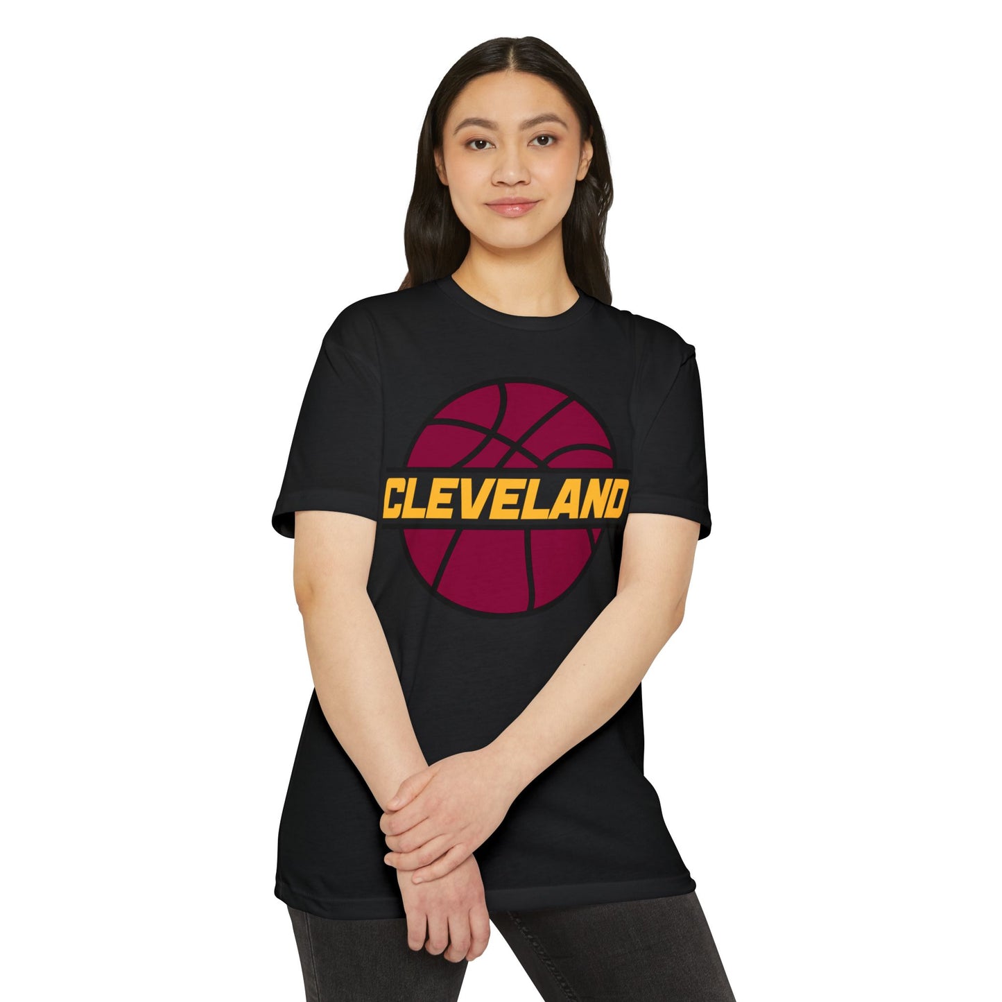 Cleveland Heart T-Shirt — Retro Script City Pride Tee