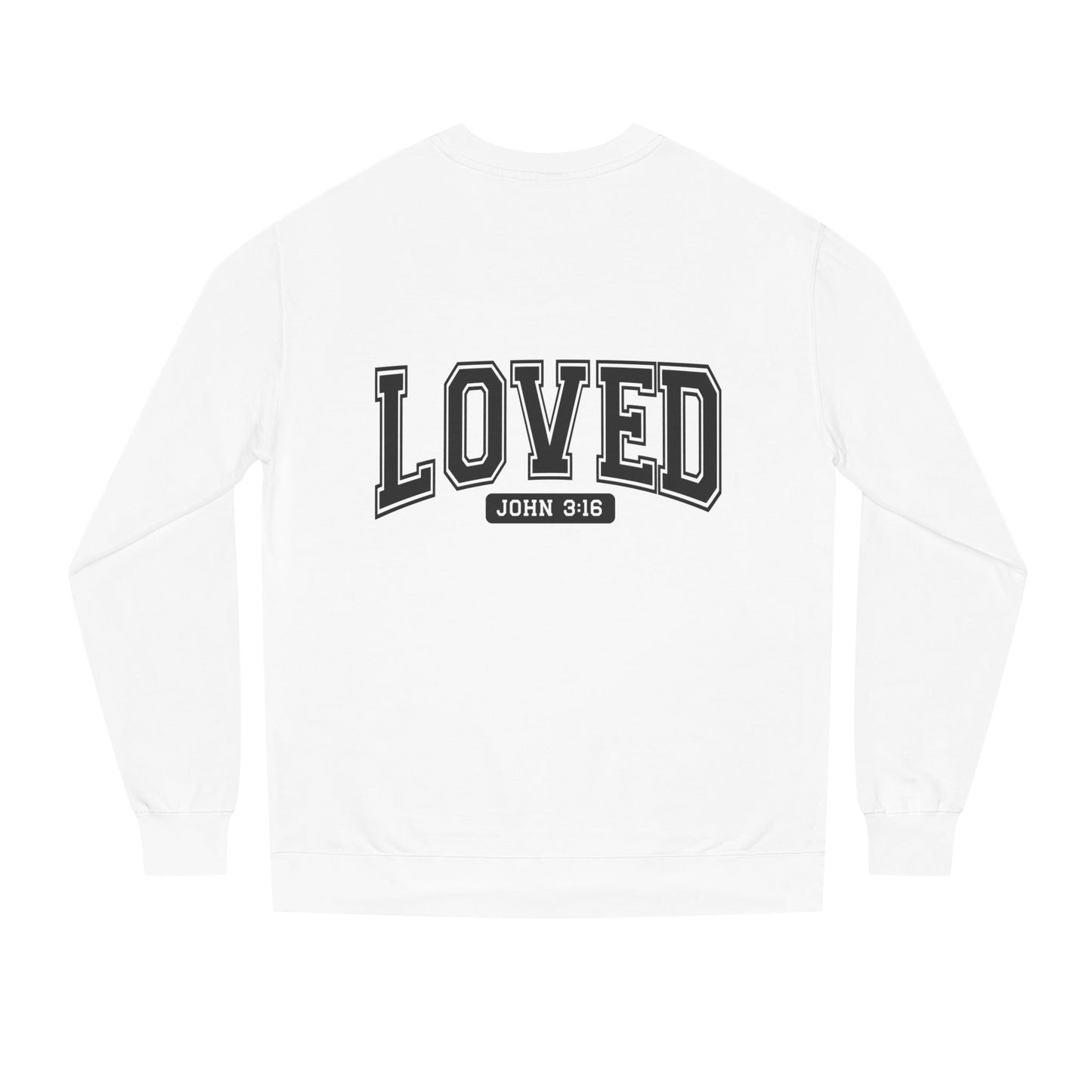 Loved John 3:16 Sweatshirt — Christian Faith Crewneck