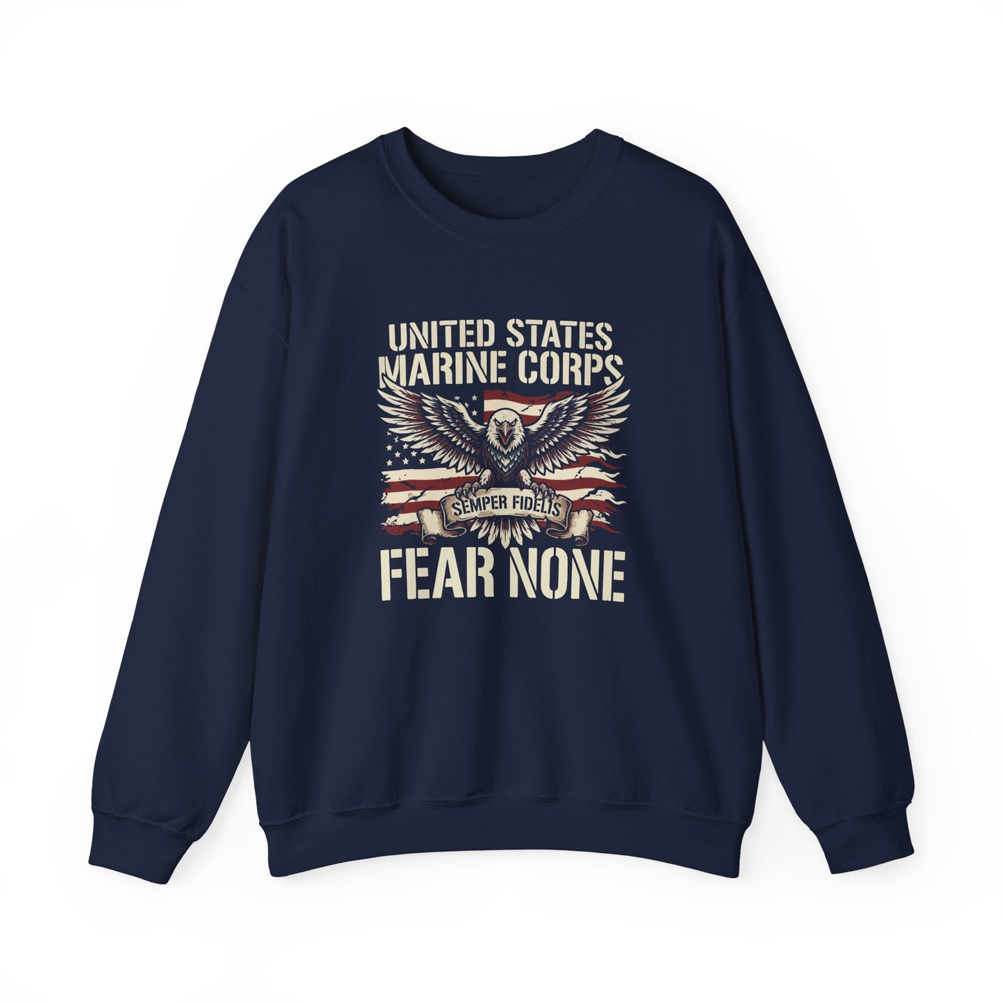 United States Marine Corps Fear None Sweatshirt