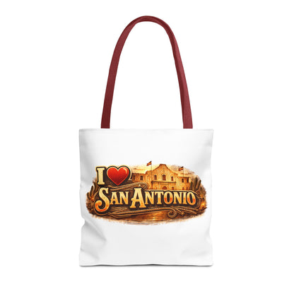 I  San Antonio Tote Bag — Alamo Vintage Souvenir Tote