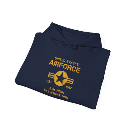 United States Airforce 'Aim High, Fly-Fight-Win Hoodie