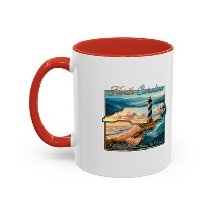 Coastal Lighthouse Coffee Mug – From Mountains to Coast Accent Mug