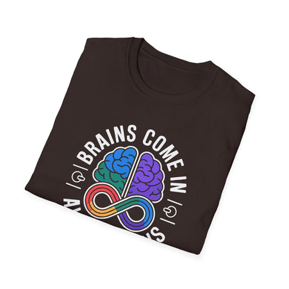 Brains Come in All Patterns T-Shirt