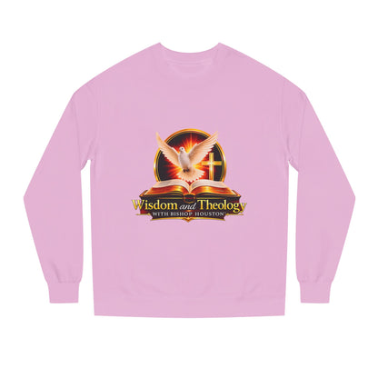Wisdom and Theology Crewneck Sweatshirt — Dove & Cross Christian Pullover