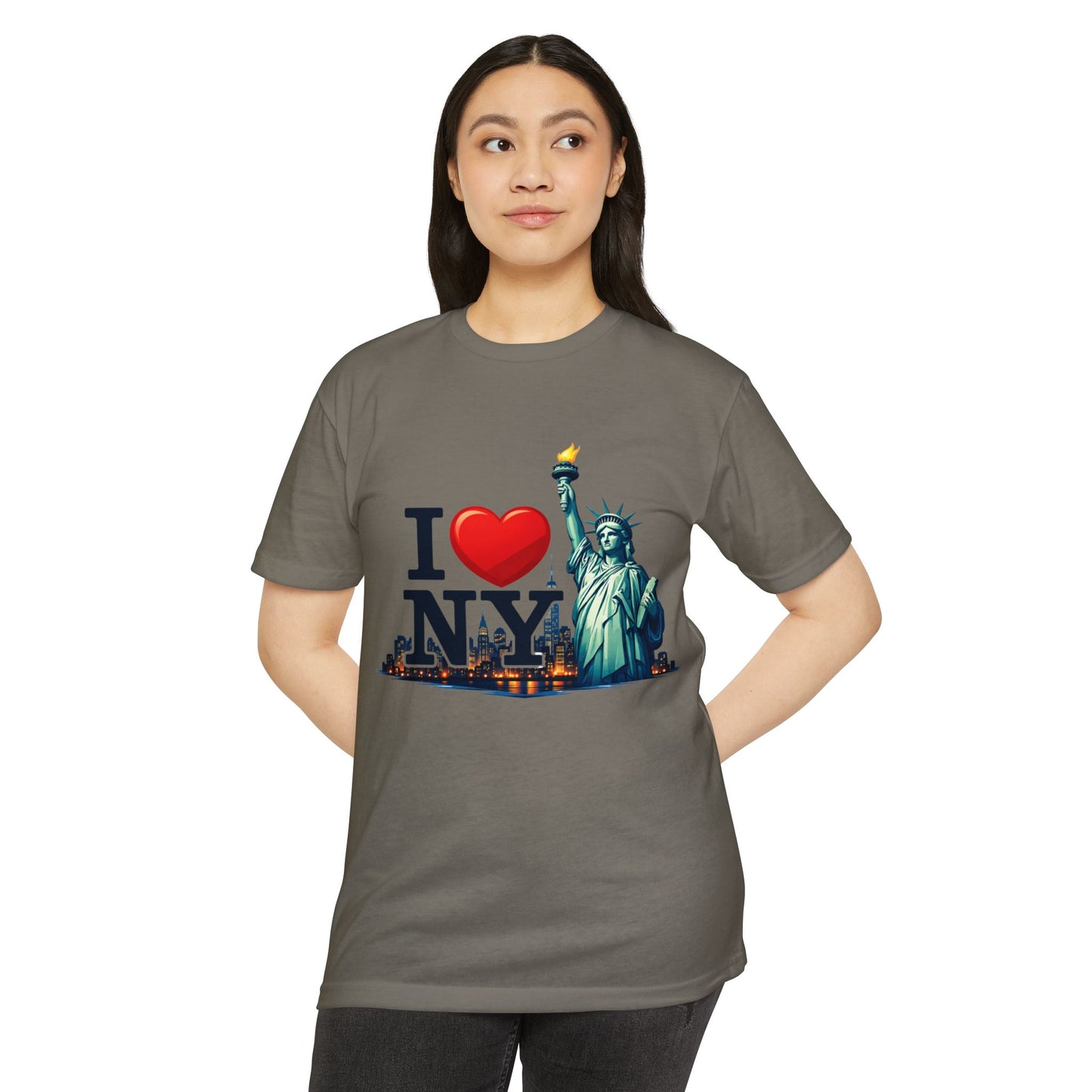 I  NY Statue of Liberty T-Shirt — New York City Souvenir Tee