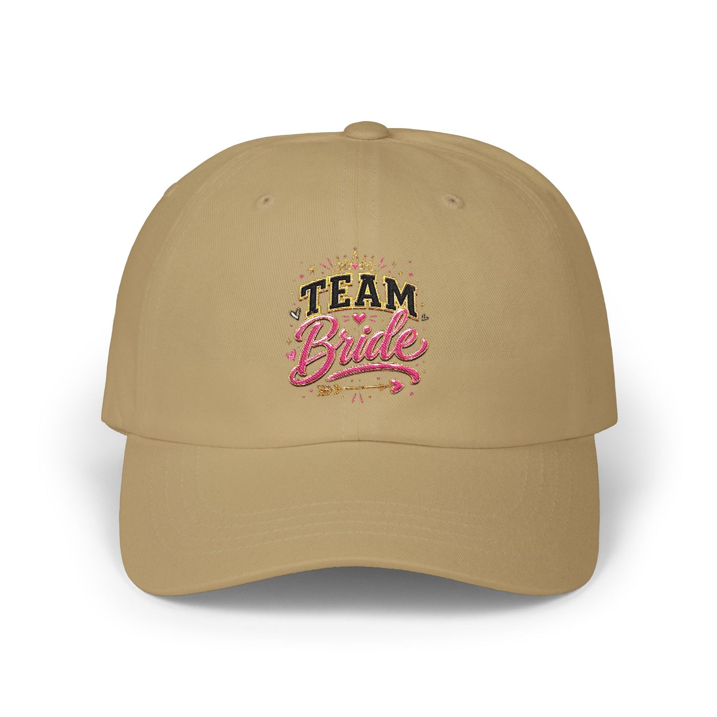 Dad Cap — "Team Bride" Bachelorette Party Hat