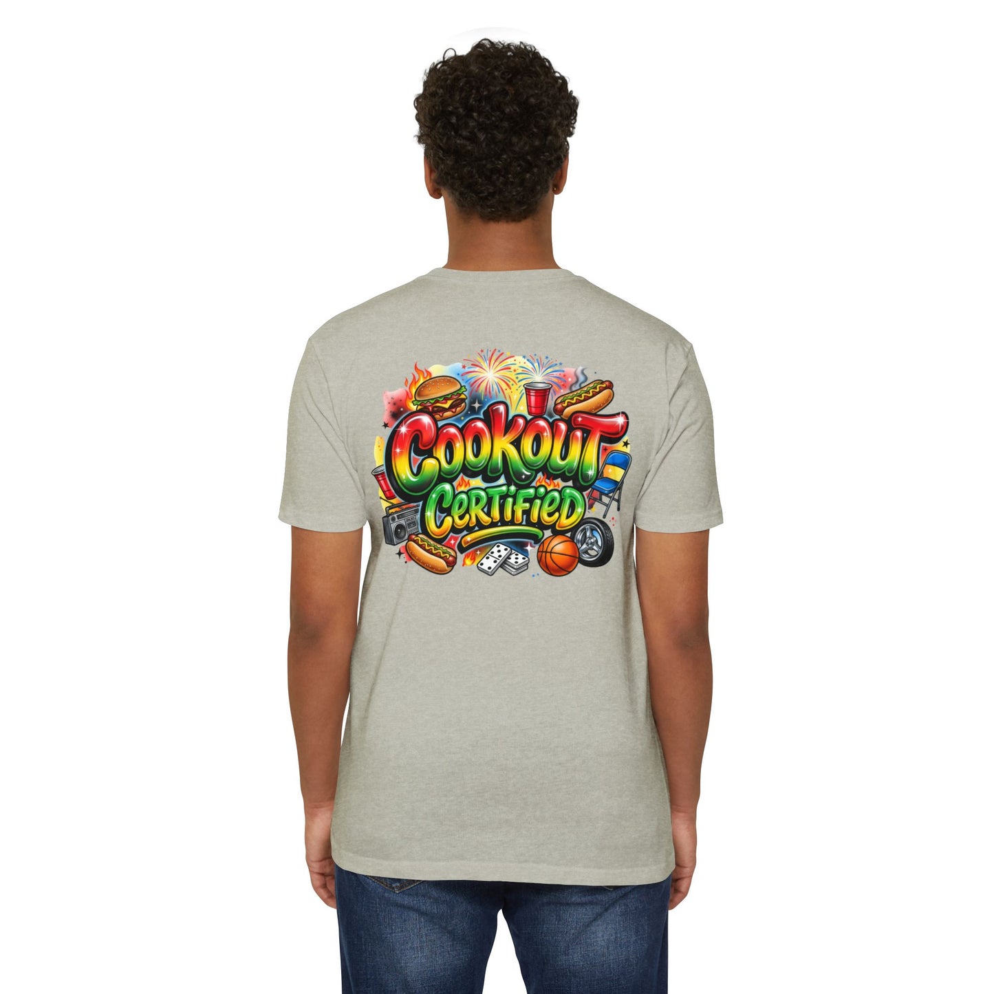Cookout Certified T-Shirt — BBQ Party Graphic Tee for Summer, Family Gatherings & 4th of July