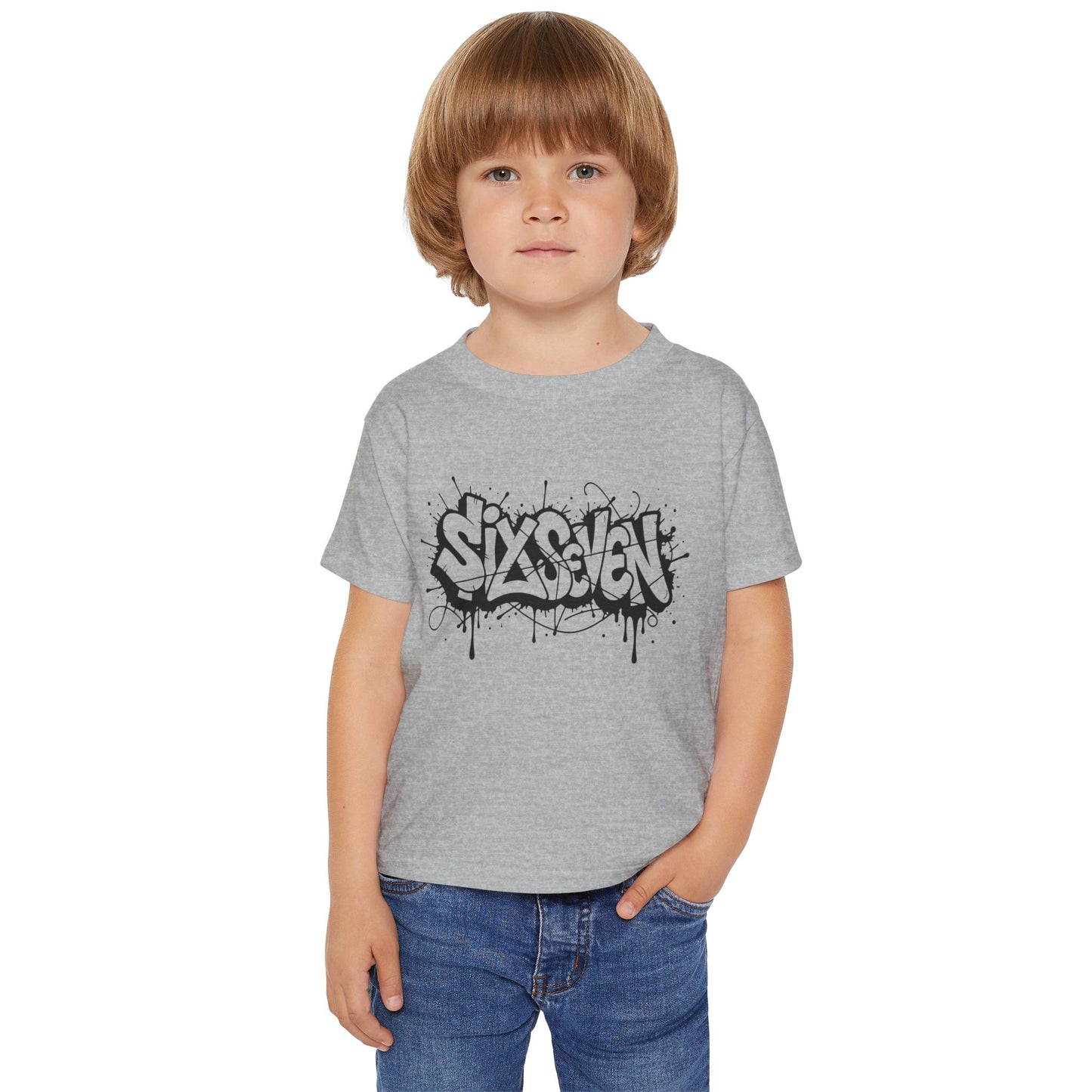 Toddler T-Shirt — Graffiti “SixSeven” Street Art Tee