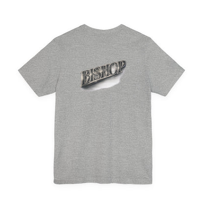 Bishop Retro Chrome Logo T‑Shirt