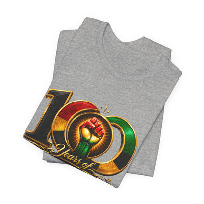 100 Years Anniversary Tee — "Honoring the Past, Empowering the Future" Centennial T-Shirt (1926–2026)