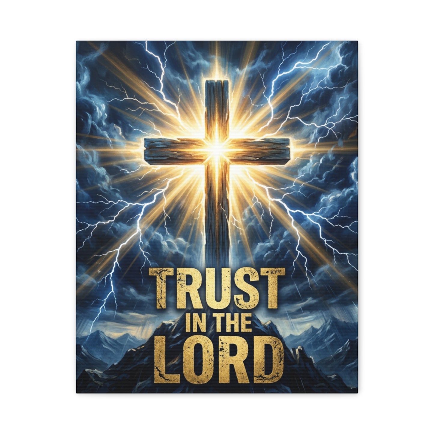 Trust in the Lord Canvas Wall Art