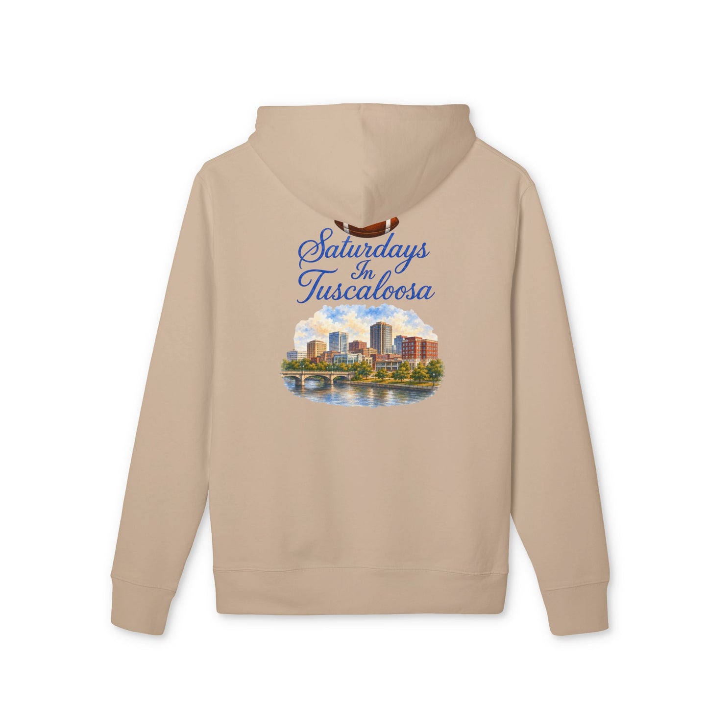 Tuscaloosa Hoodie — "Saturdays in Tuscaloosa" Skyline Pullover