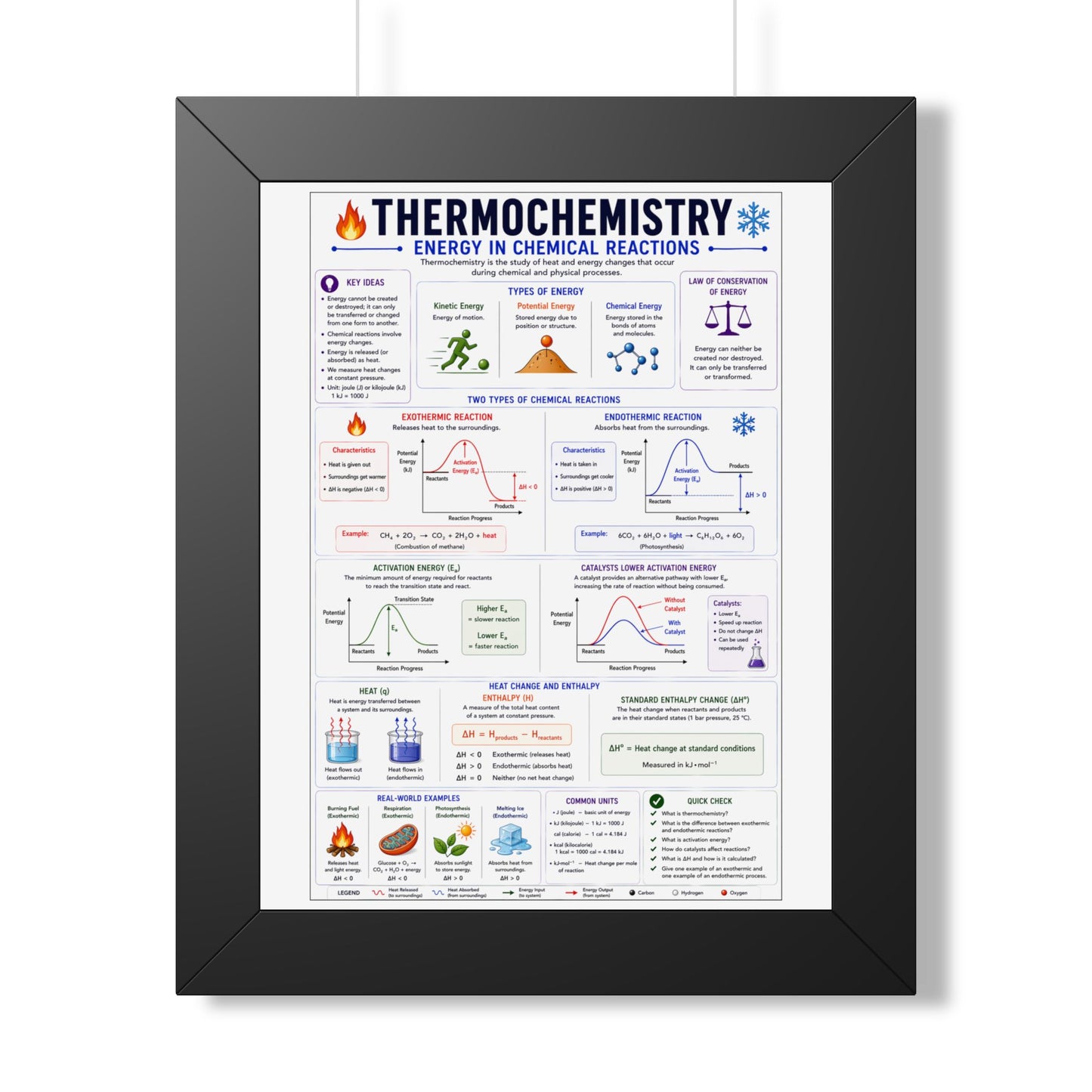 Framed Vertical Poster
