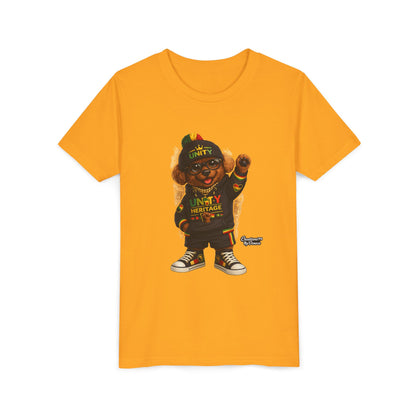 Kids Unity Heritage Tee — Youth Short Sleeve Shirt with 'Unity' Design
