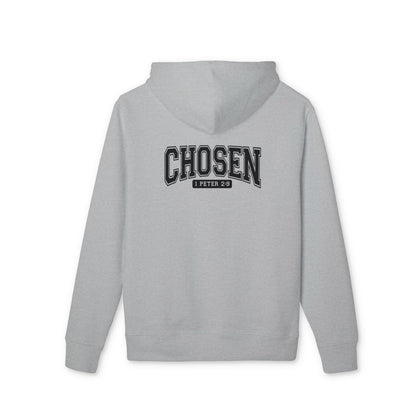Chosen Hoodie – 'Chosen' College-Style Graphic Pullover (1 Peter 2:9)