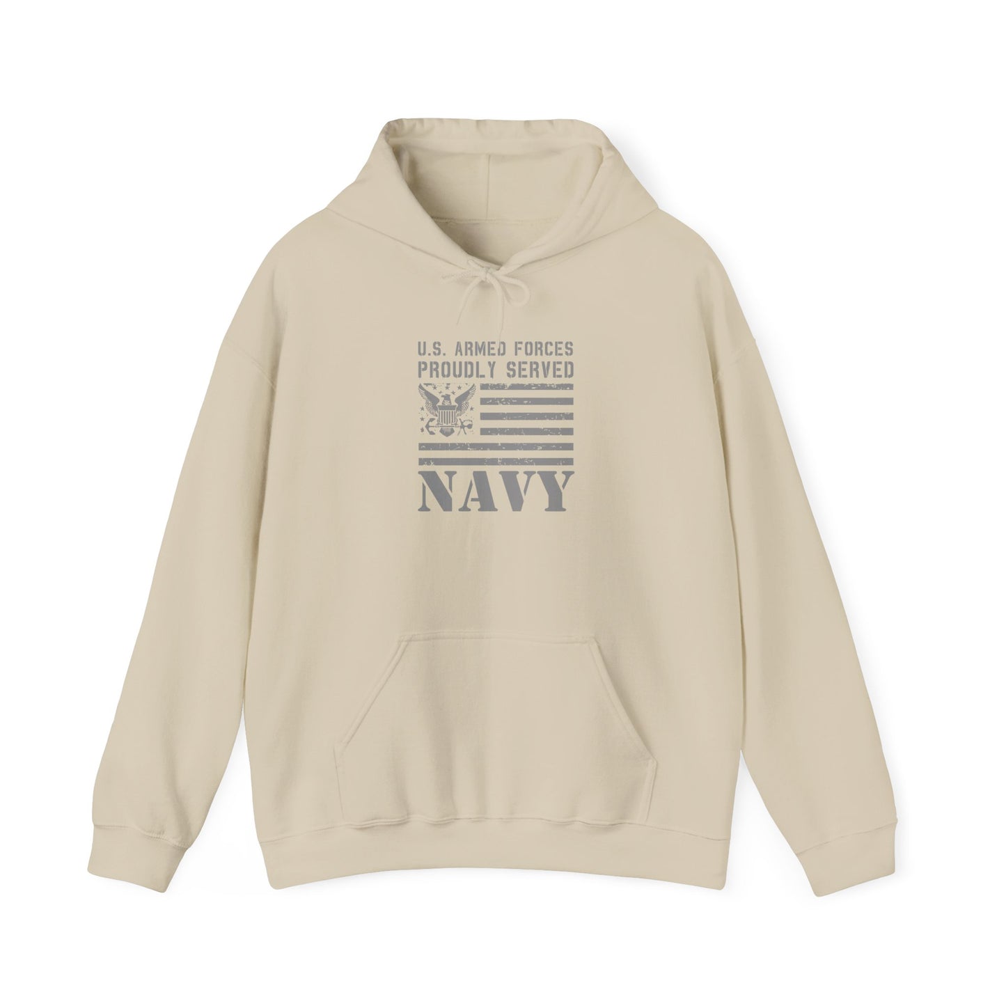 U.S. Armed Forces Proudly Served Navy  Hoodie