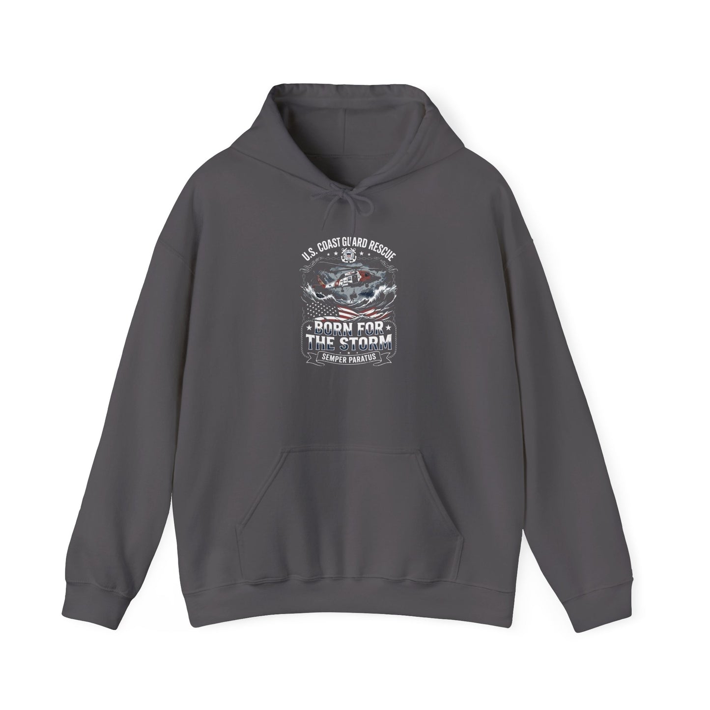U.S Coast Guard Rescue Born for the Storm Hoodie