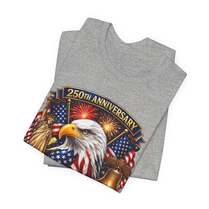 Independence 250th Eagle T-Shirt – United States 1776-2026 Centennial Graphic Tee