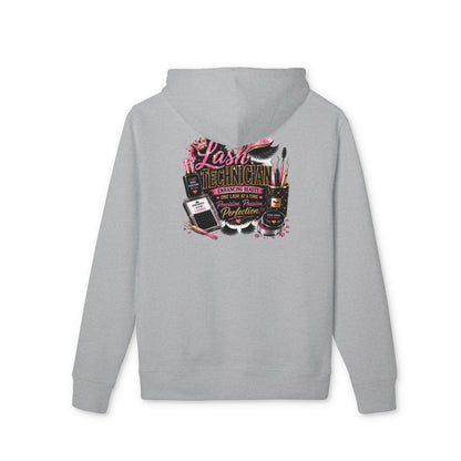 Lash Technician Hoodie — Makeup & Eyelash Artist Graphic Pullover