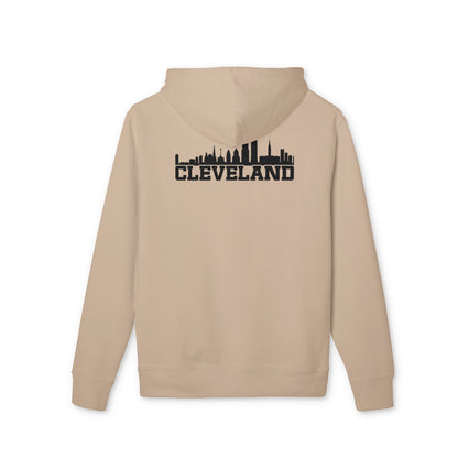 Cleveland Skyline Hoodie — City Skyline Sweatshirt with 'CLEVELAND' Text