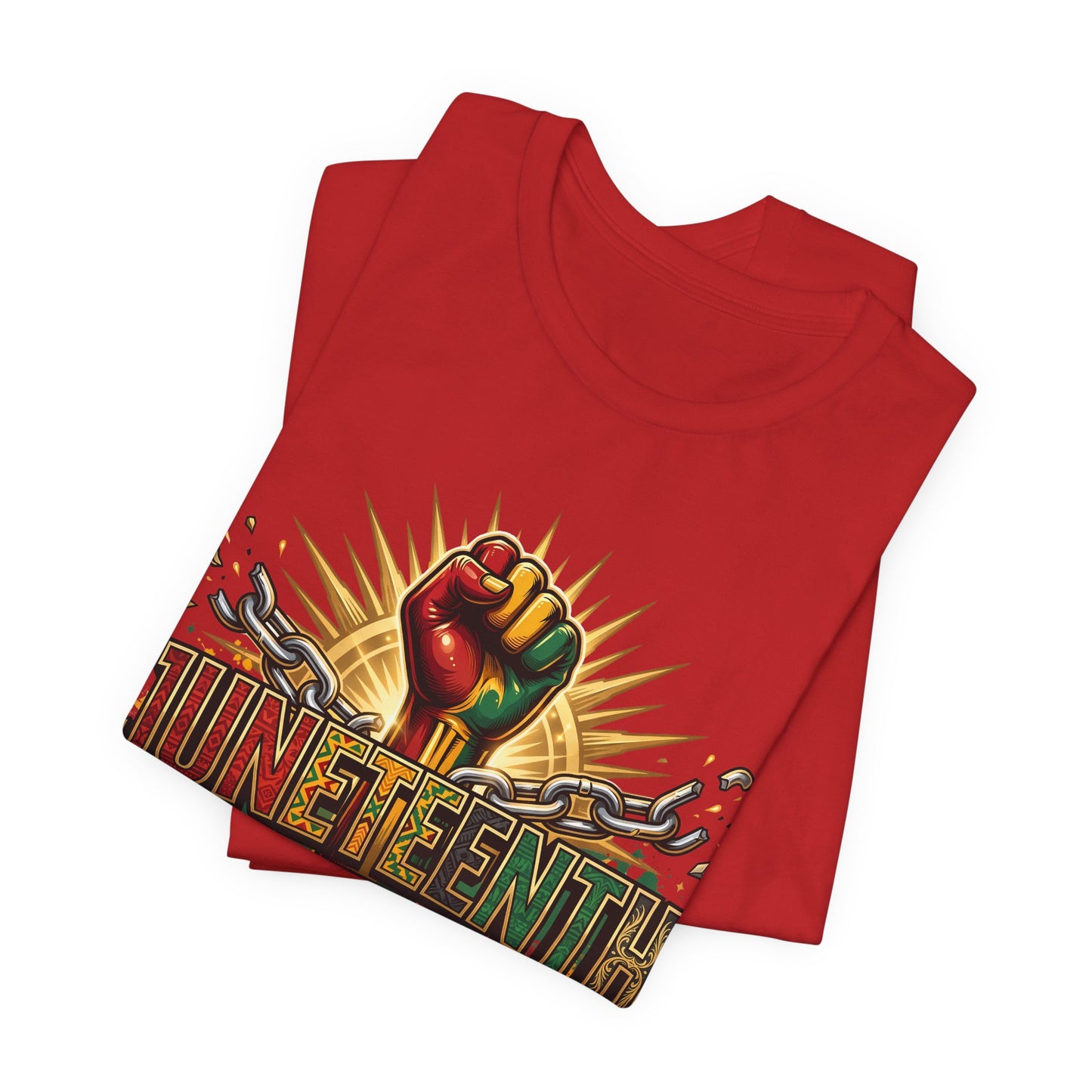 Juneteenth Graphic Tee — "Honoring the Past, Empowering the Future"
