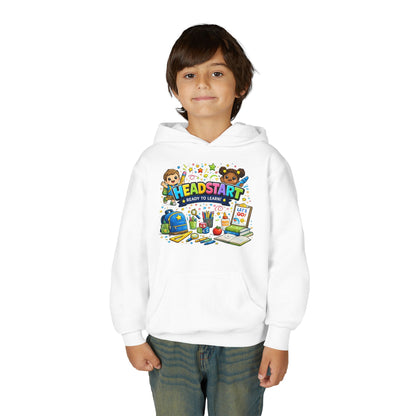 Head Start Kids Hoodie – 'Ready to Learn' Back-to-School Youth Sweatshirt