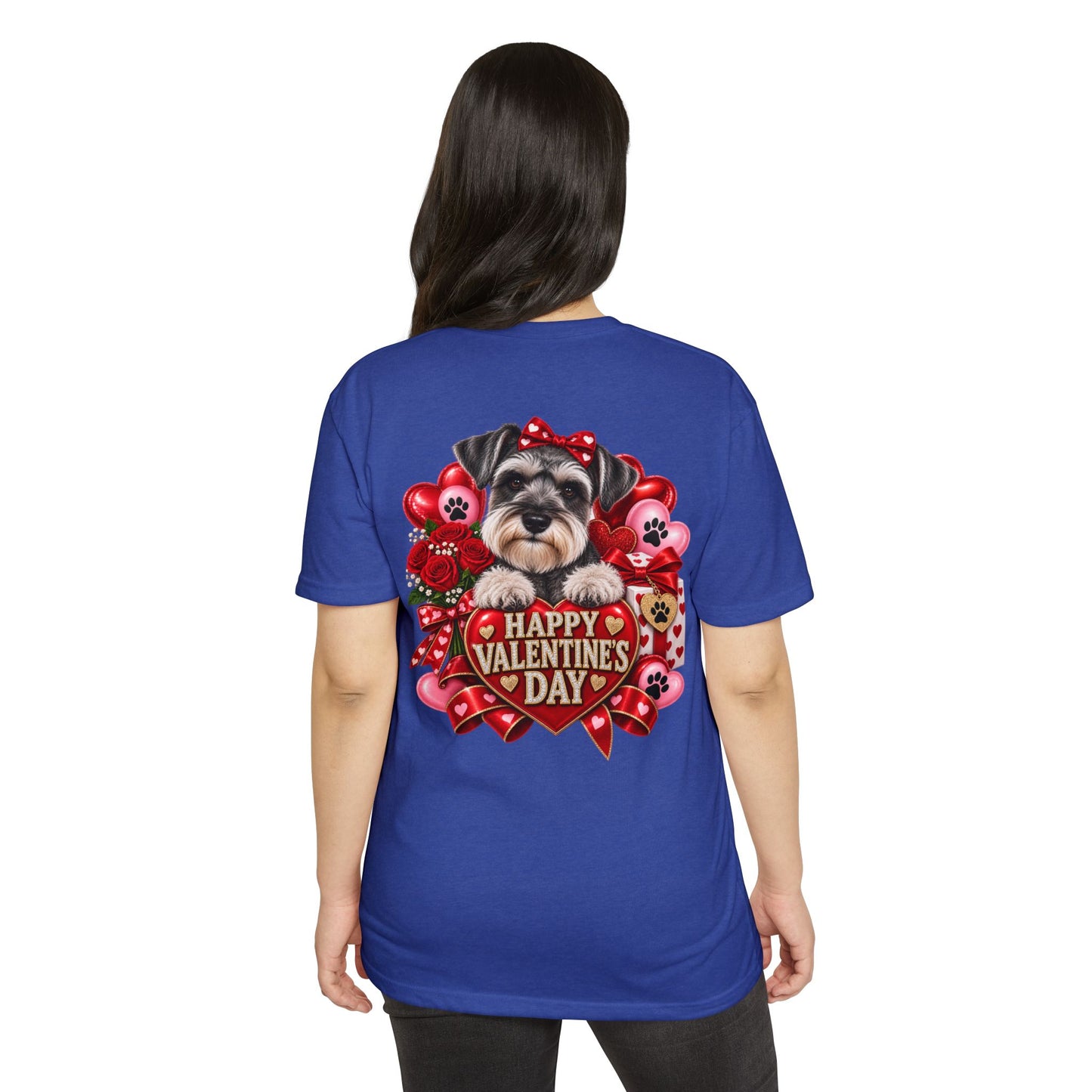 Valentine's Day Schnauzer T-Shirt