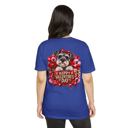 Valentine's Day Schnauzer T-Shirt