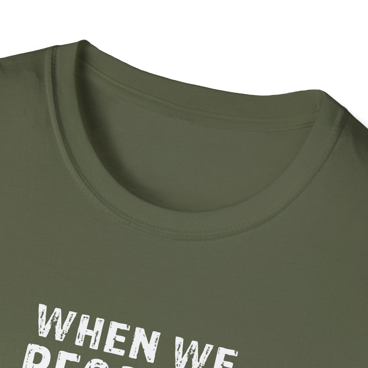 "When We Recover Loudly We Keep Others From Dying Quietly" T-Shirt