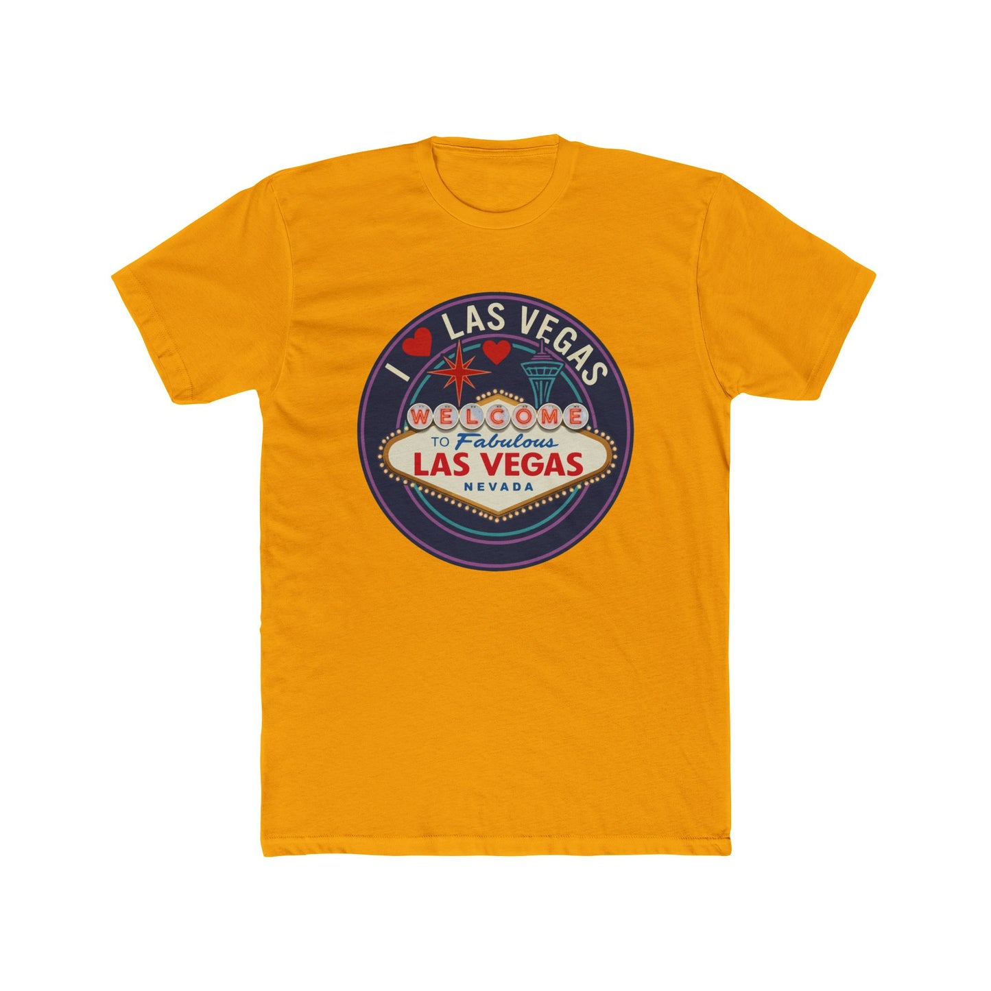 Las Vegas Retro Sign T-Shirt — Welcome to Fabulous Las Vegas Graphic Tee