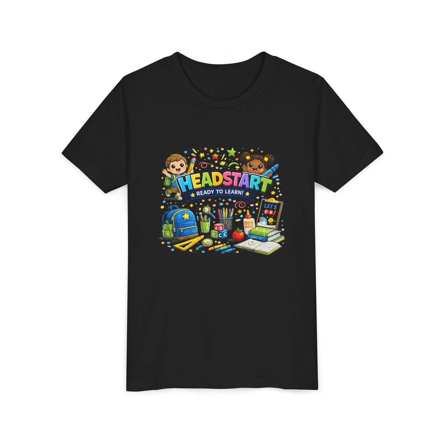 Headstart Kids T-Shirt - Ready to Learn Back-to-School Tee