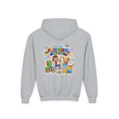 Preschool Rockstar Kids Hoodie — Cute Preschool Graduation & Back-to-School Sweatshirt