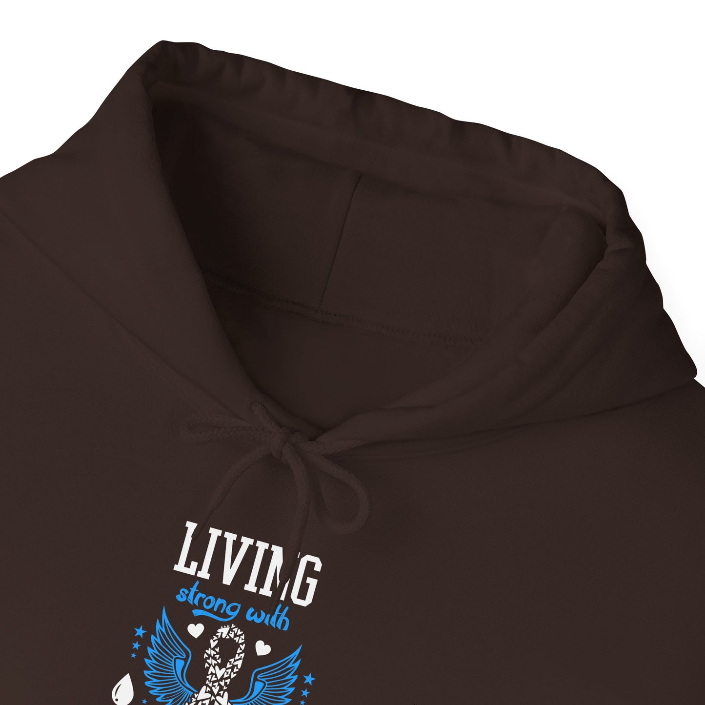 "Living Strong With Diabetes Daily"  Hoodie