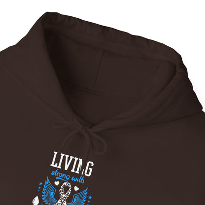 "Living Strong With Diabetes Daily"  Hoodie