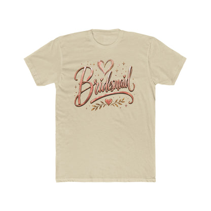 Bridesmaid Rose Gold Script T-Shirt